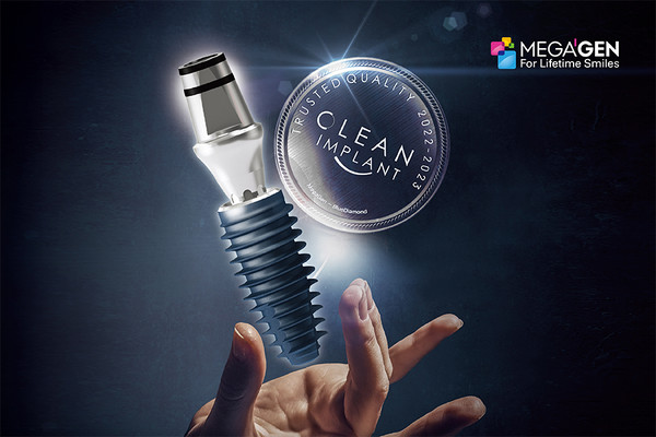 메가젠이 ‘Clean Implant Trusted Quality Award’를 6년 연속 수상했다.